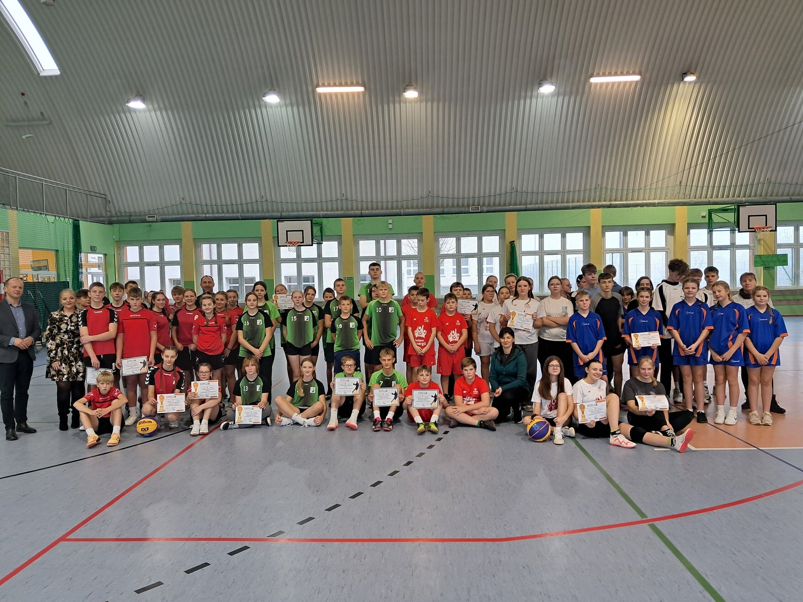 Mistrzostwa Gminy w Koszykówce 3x3 dziewcząt i chłopców