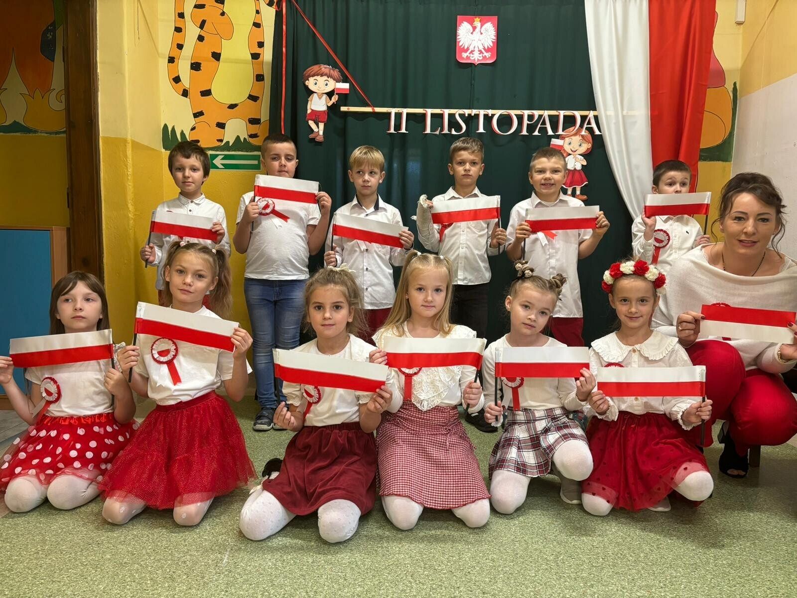 Apel z okazji Narodowego Święta Niepodległości w Zakrzewie