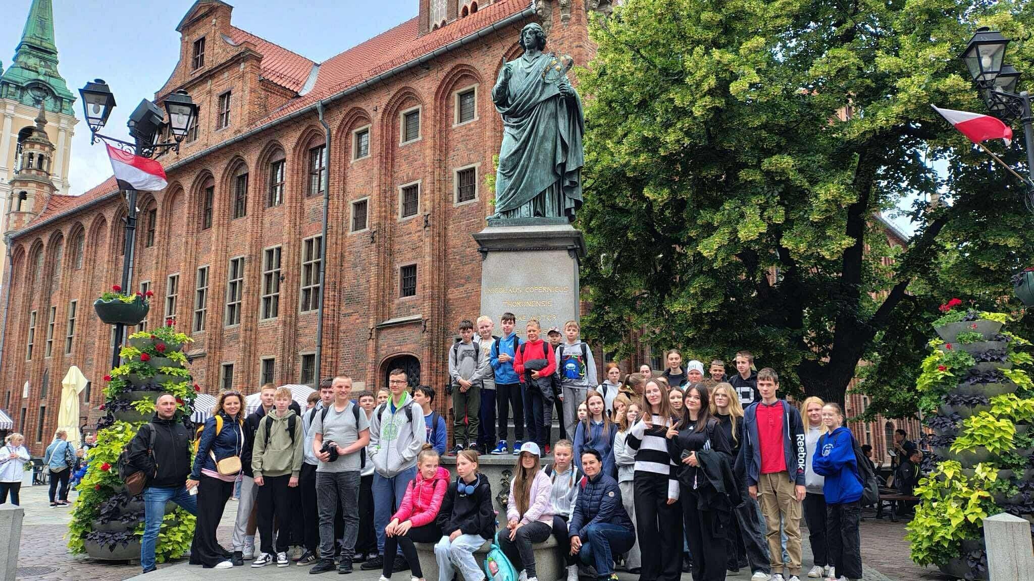 Wycieczka do Torunia klas ósmych