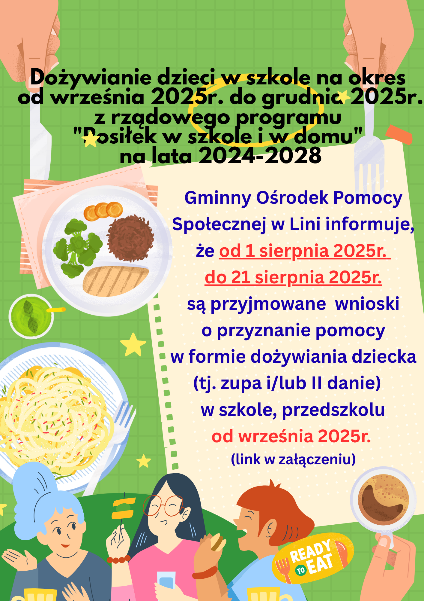 Program "Posiłek w szkole  i w domu"