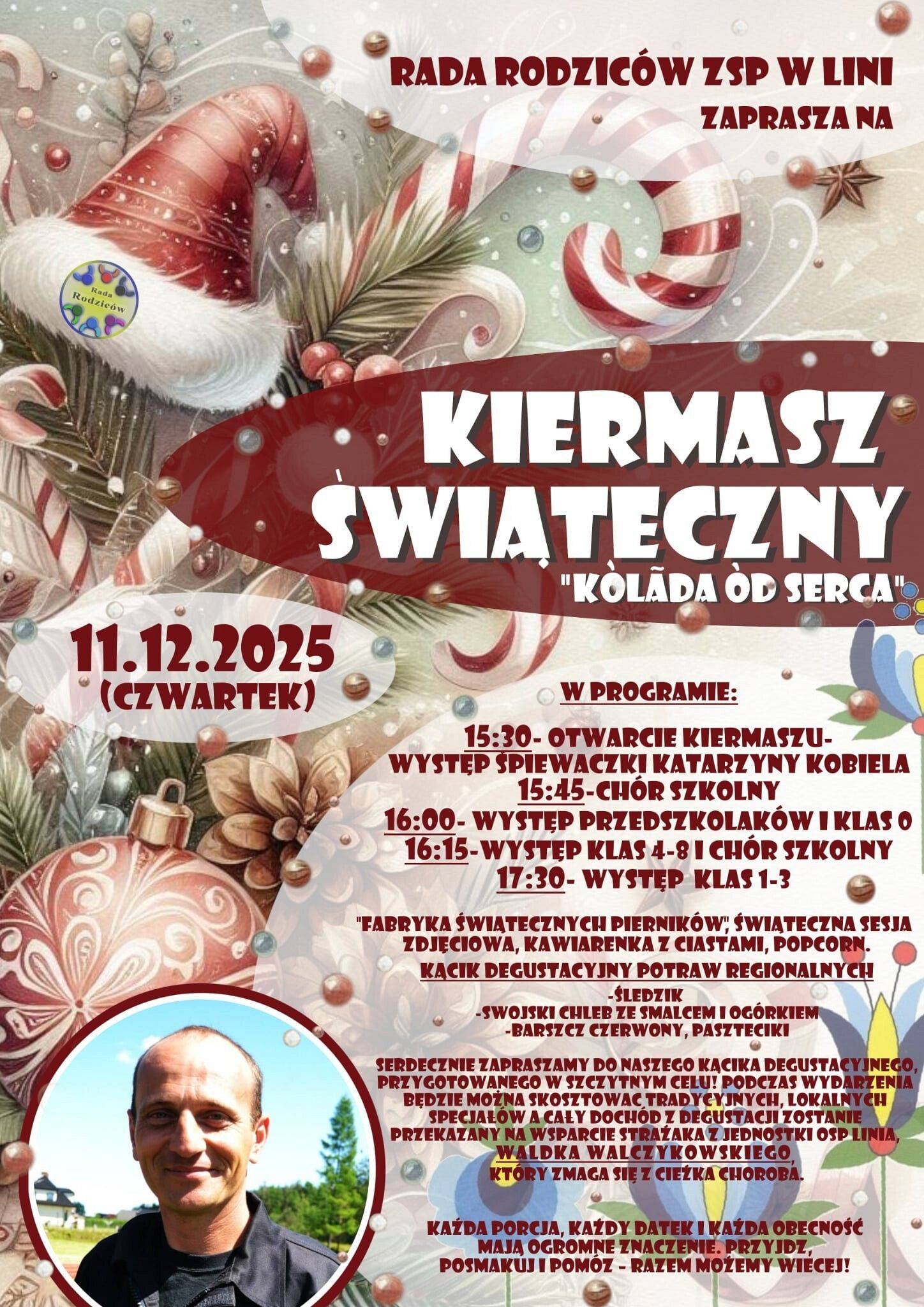 Zapraszamy na Kiermasz Świąteczny