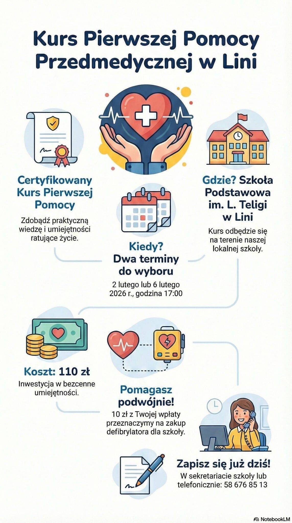 Zapraszamy na kurs Pierwszej Pomocy