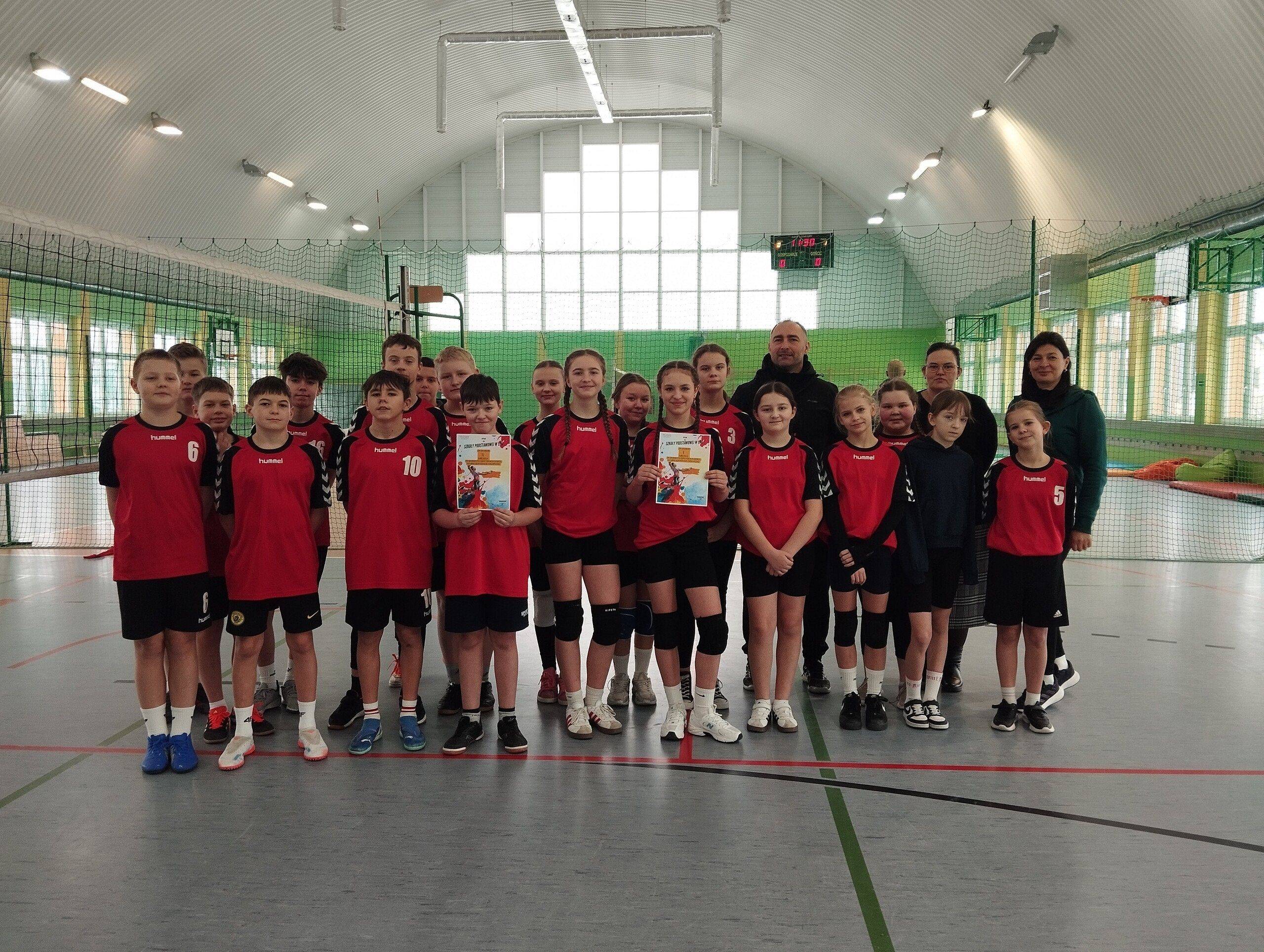 Gminne Igrzyska Dzieci w Mini Piłce Siatkowej 