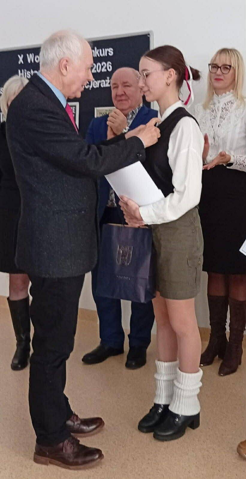 Sukces w konkursie wojewódzkim naszej uczennicy