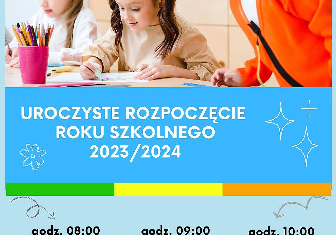 Grafika #0: Uroczyste rozpoczęcie roku szkolnego 2023/24