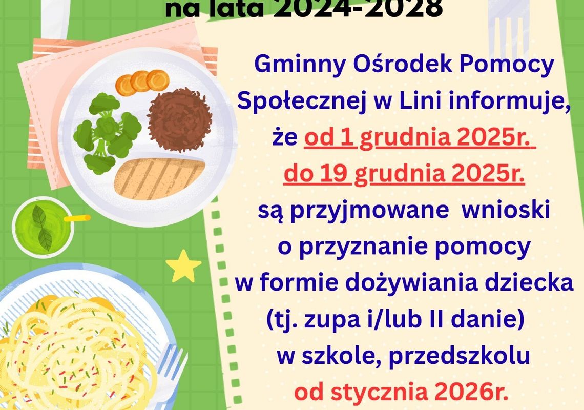Rusza nabór na dożywianie dzieci w szkole
