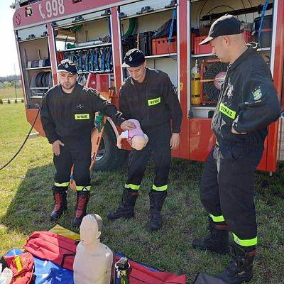 Strażacy w przedszkolu