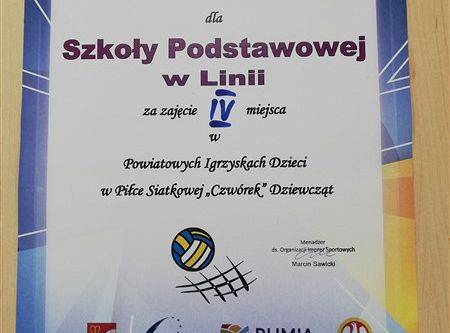 Grafika #5: Powiatowe Igrzyska Dzieci w Mini Piłce Siatkowej Dziewcząt