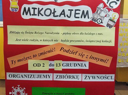Grafika #0: ZBIÓRKA ŻYWNOŚCI