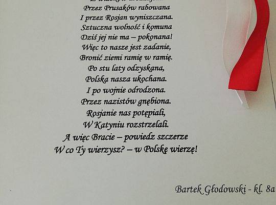 Grafika #13: TYDZIEŃ PATRIOTYCZNY