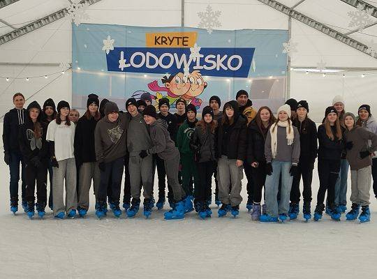 Wyjazd na lodowisko klas siódmych