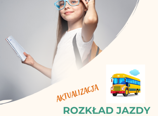Rozkład autobusu szkolnego- aktualizacja