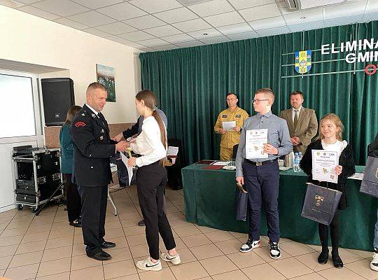 Gminne Eliminacje Ogólnopolskiego Turnieju Wiedzy Pożarniczej „Młodzież Zapobiega Pożarom”