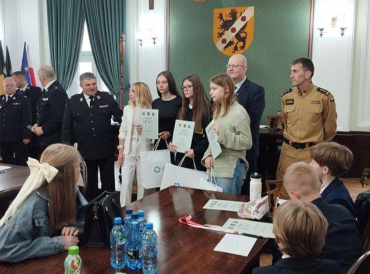 Powiatowe Eliminacje Ogólnopolskiego Turnieju Wiedzy Pożarniczej „Młodzież Zapobiega Pożarom”