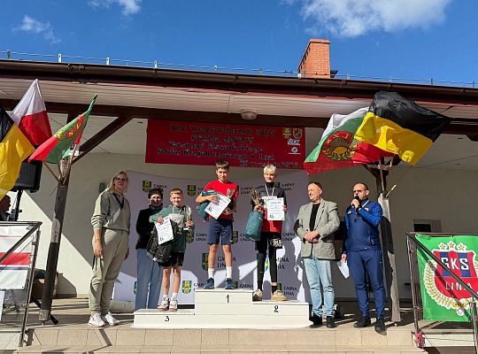 XIX Wojewódzki Bieg Przełajowy Terenami Kaszubskiego    Parku Krajobrazowego w Lini‍