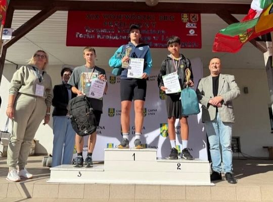 XIX Wojewódzki Bieg Przełajowy Terenami Kaszubskiego    Parku Krajobrazowego w Lini‍