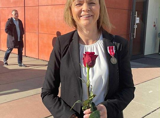 Pani Joanna Jelińska uhonorowana Medalem Komisji Edukacji Narodowej