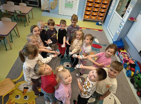 Spotkanie z policjantem w przedszkolu