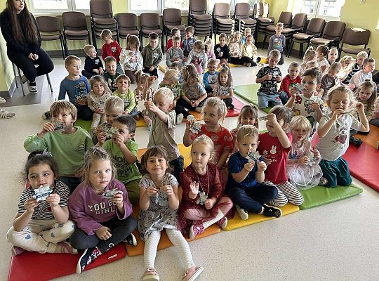 Spotkanie z policjantem w przedszkolu