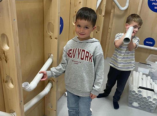 Wycieczka klasy 0 do Klockowni w Gdańsku