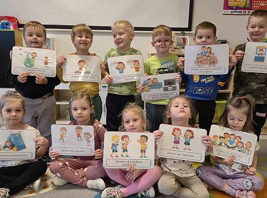 Dzień Praw Dziecka w przedszkolu
