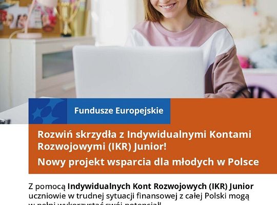 Startuje kolejny nabór na Indywidualne Konta Rozwojowe Junior