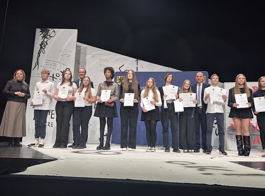 Nasi uczniowie odebrali stypendia!