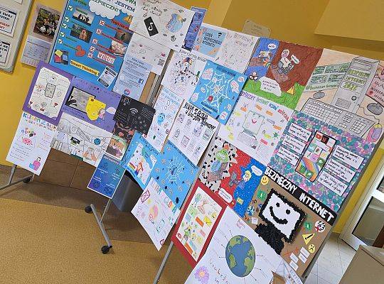 Wyniki konkursu szkolnego w ramach Dnia Bezpiecznego Internetu.