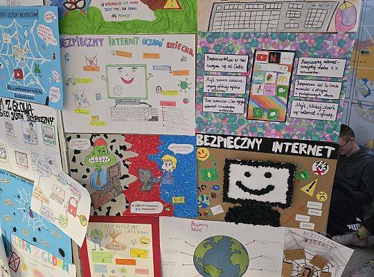 Wyniki konkursu szkolnego w ramach Dnia Bezpiecznego Internetu.