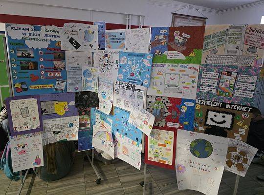 Wyniki konkursu szkolnego w ramach Dnia Bezpiecznego Internetu.
