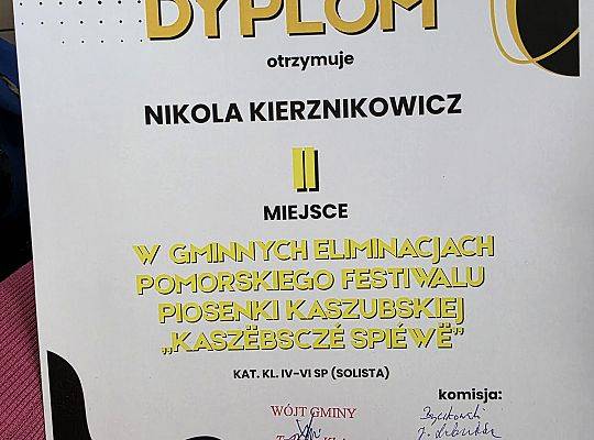 Etap gminny konkursu „Kaszëbsczé Spiéwë” za nami!