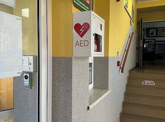 Nowy sprzęt ratujący życie w naszej szkole!