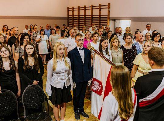 Uroczyste zakończenie roku szkolnego klas ósmych