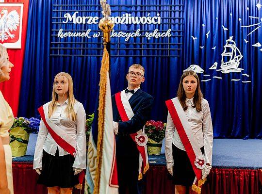 Uroczyste zakończenie roku szkolnego klas ósmych