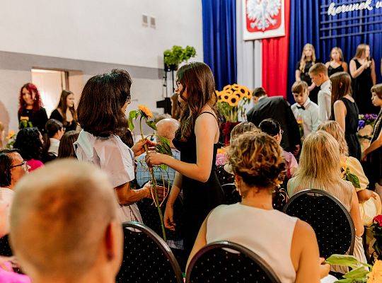 Uroczyste zakończenie roku szkolnego klas ósmych