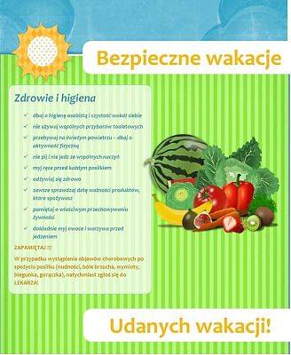 BEZPIECZNE WAKACJE