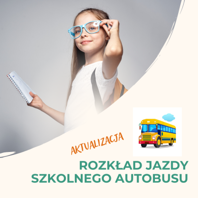 Rozkład jazdy autobusu szkolnego